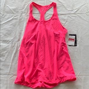 Zella Florescent Pink Athletic Tank Top